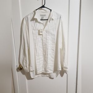 White Men's Banana Republic Button Up